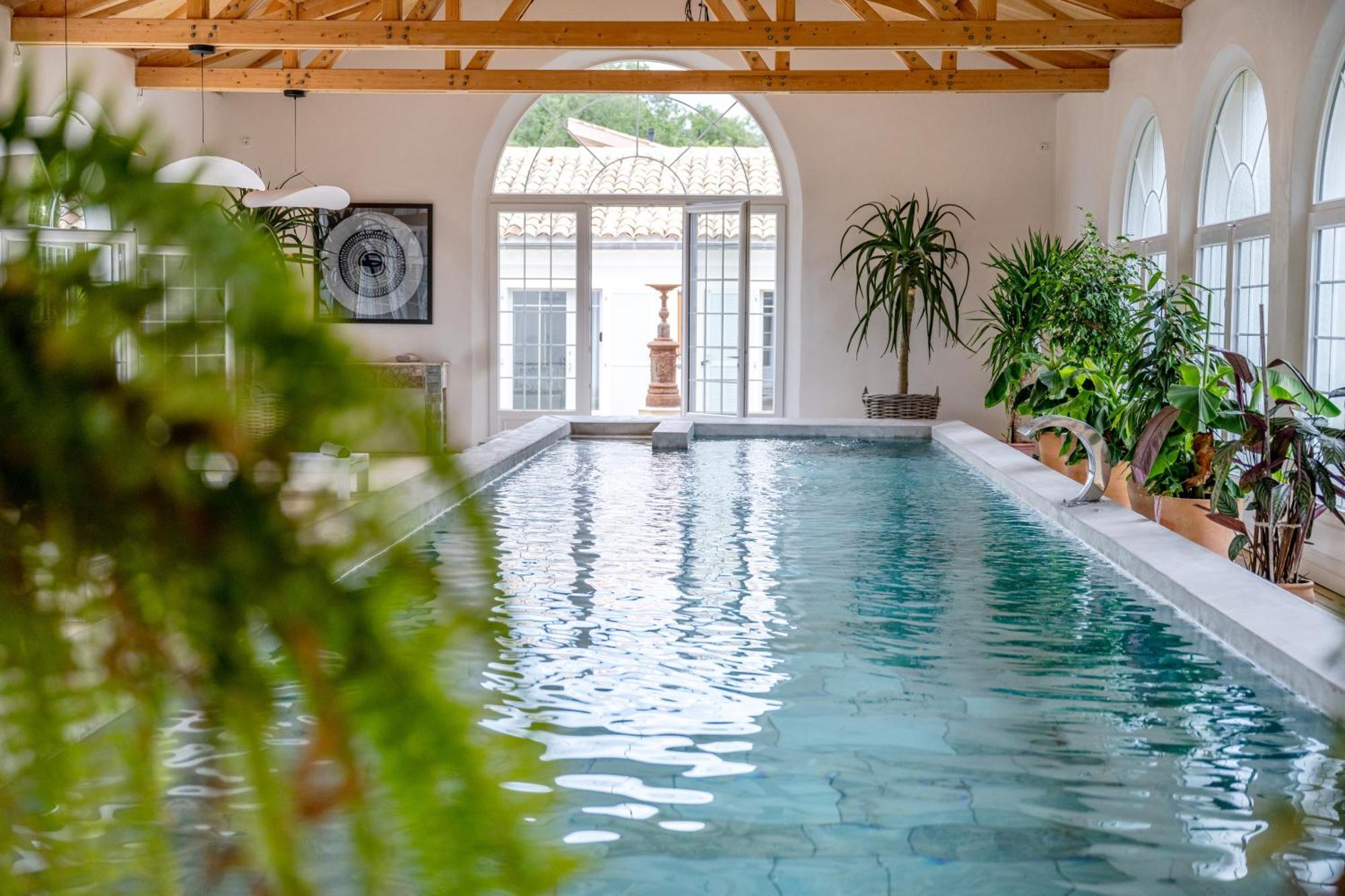 Secret D'Uzes - Le Loft - Avec Piscine Chauffee Lejlighedshotel Eksteriør billede