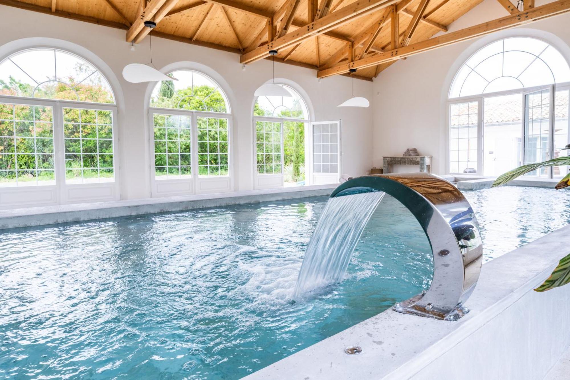 Secret D'Uzes - Le Loft - Avec Piscine Chauffee Lejlighedshotel Eksteriør billede